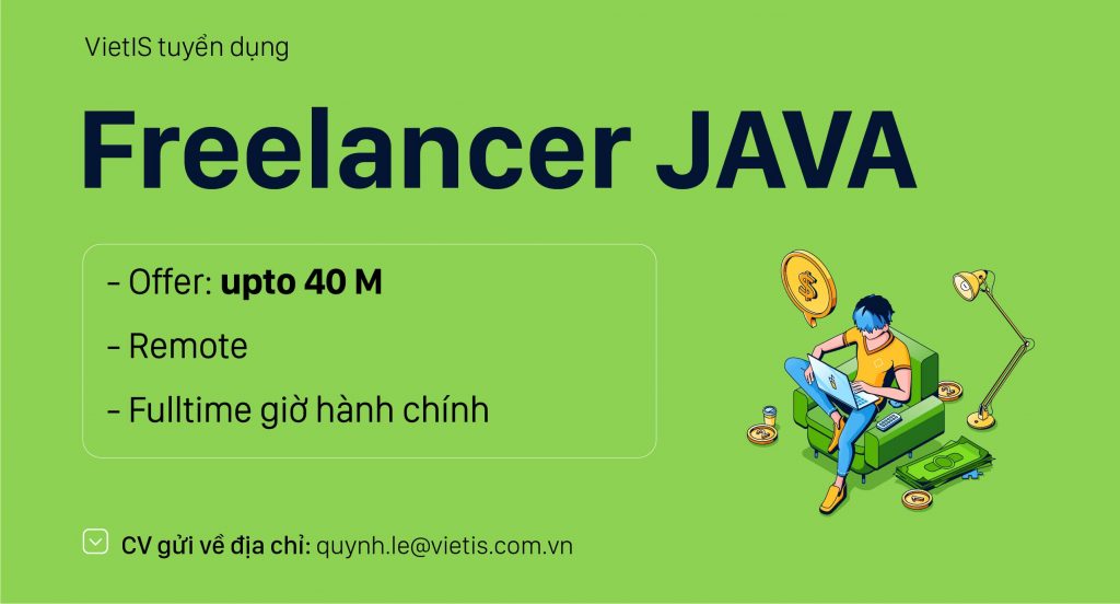 [Freelancer] Middle JAVA - Tuyển Dụng : Tuyển Dụng