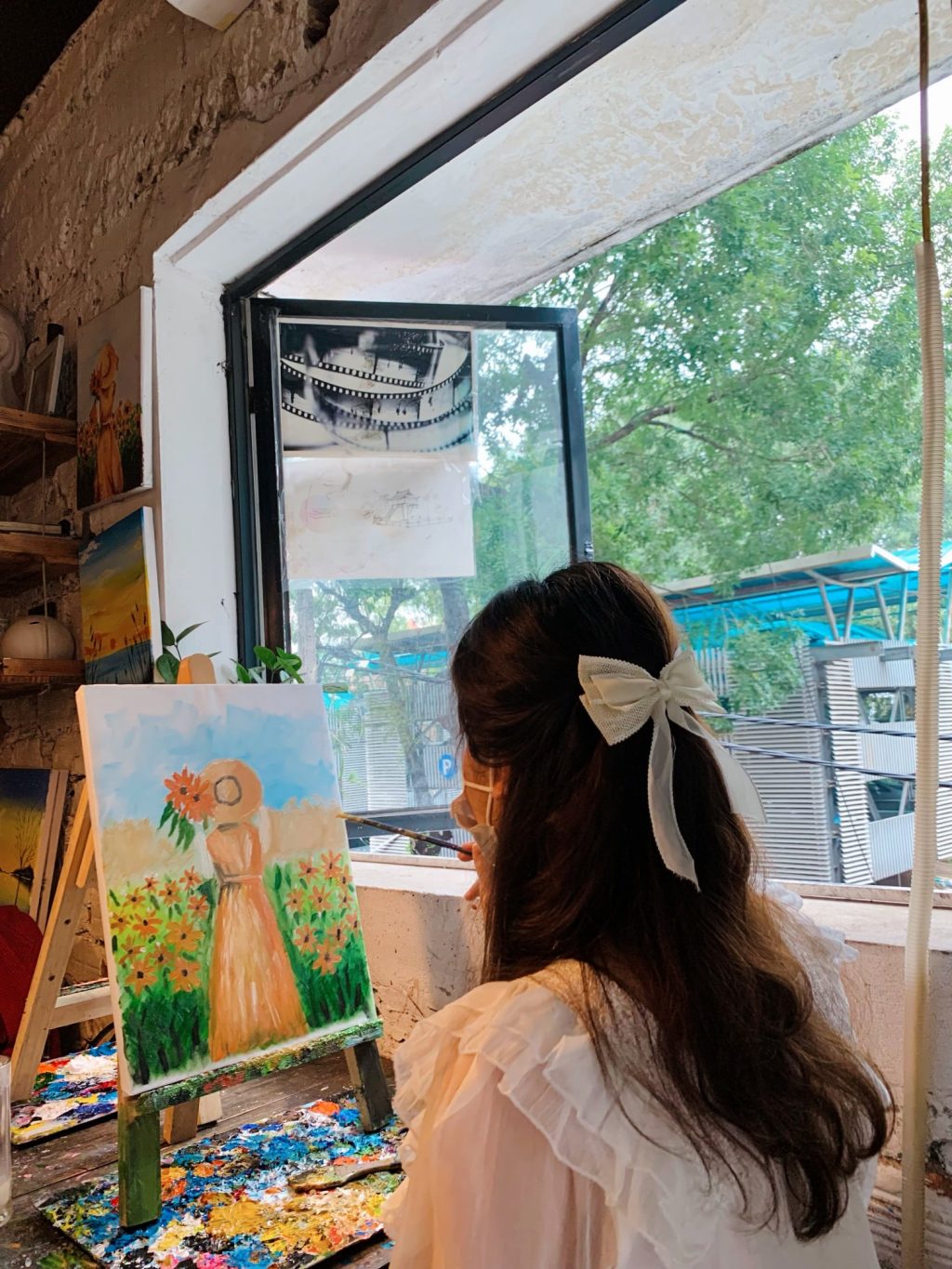 Girlcan: Nhìn Lại Những Giây Phút Tuyệt Vời Của Workshop Vẽ Tranh Nghệ  Thuật Tại Vietis - Tuyển Dụng : Tuyển Dụng